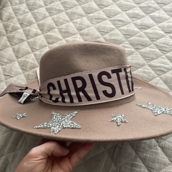 GB ORIGINAL!!The "Star" Cameron Wool Hat in Taupe Brand New - Picture 7 of 12